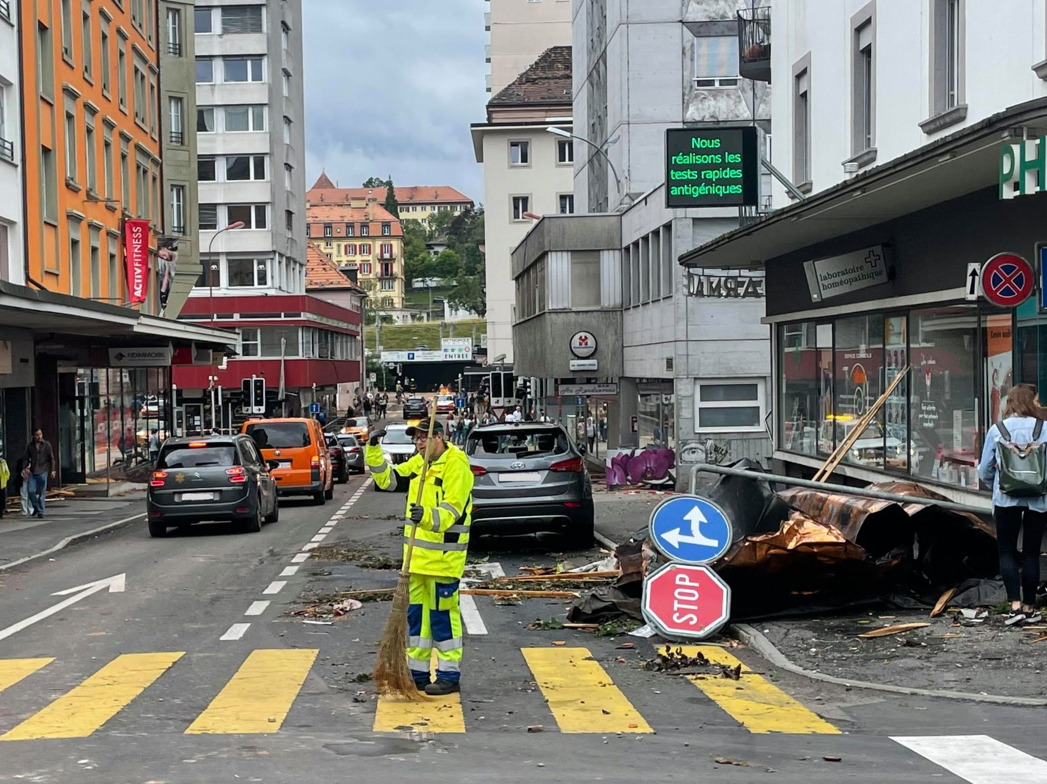 Il y a un an, la Chaux-de-Fonds était soufflée à 217 km/h